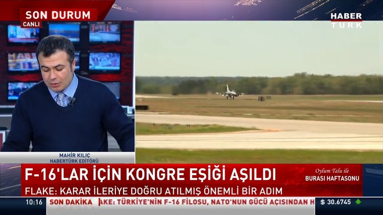 Türkiye'ye F-16 satışında Kongre eşiği aşıldı