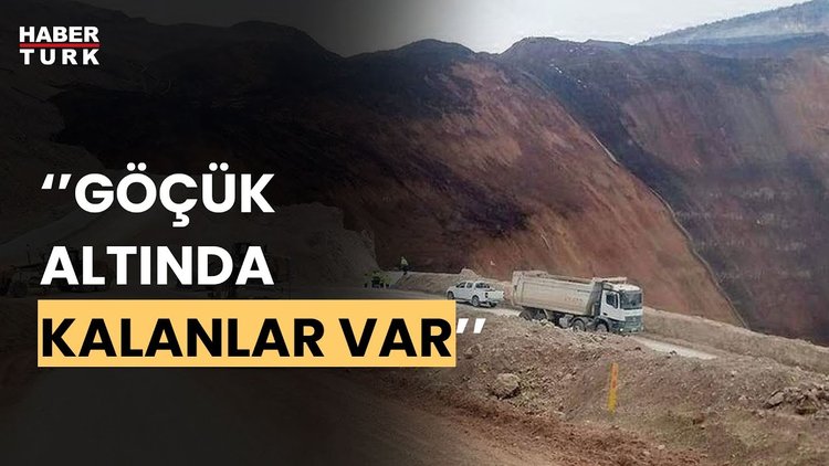 Erzincan'da Altın Madeni'nde toprak kayması: Çok sayıda işçi göçük altında