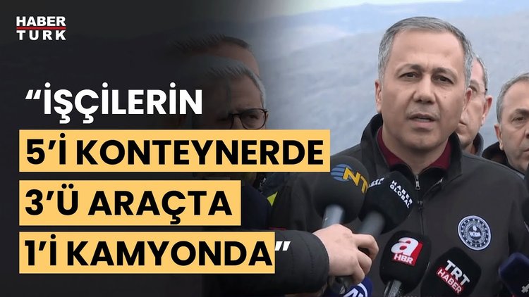 Erzincan İliç’te altın madeni faciası... Bakan Yerlikaya'dan yeni açıklama!