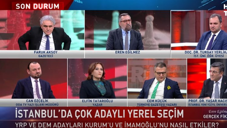 Gerçek Fikri Ne? - 13 Şubat 2024 (İstanbul&#039;da yarışı Murat Kurum mu Ekrem İmamoğlu mu kazanacak?)