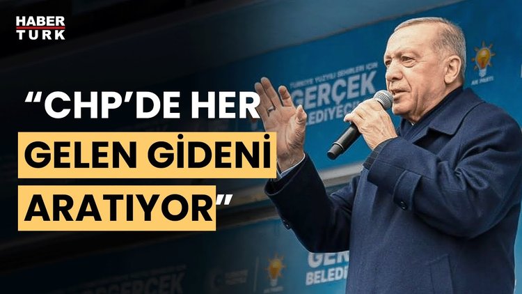 Cumhurbaşkanı Erdoğan: "CHP her defasında standardı düşürdü"