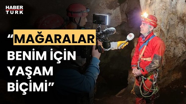 40 yıldır mağaraları inceliyor... | Özel Haber