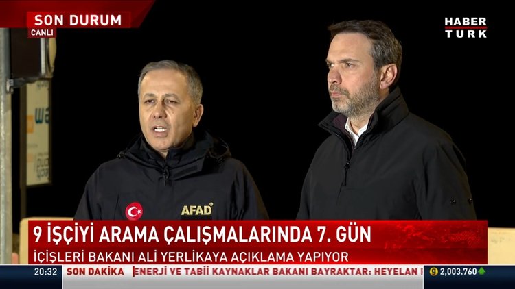 Erzincan'ın İliç ilçesindeki maden göçüğünde arama faaliyetleri durduruldu