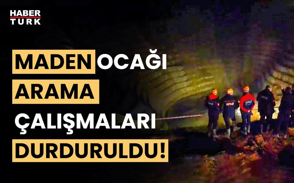 Erzincan'ın İliç ilçesindeki maden sahasında arama çalışmaları durduruldu!