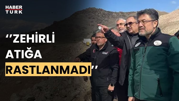 Bakan Özhaseki İliç'te incelemelerde bulundu