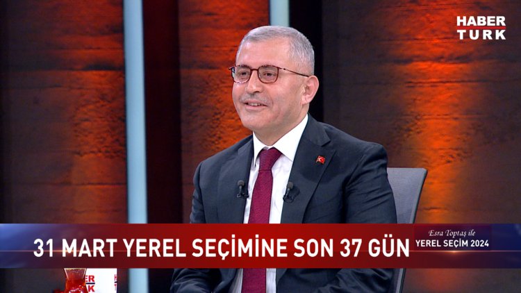 Yerel Seçim 2024  - 22 Şubat 2024 (Üsküdar Belediye Başkanı Hilmi Türkmen Habertürk'te)