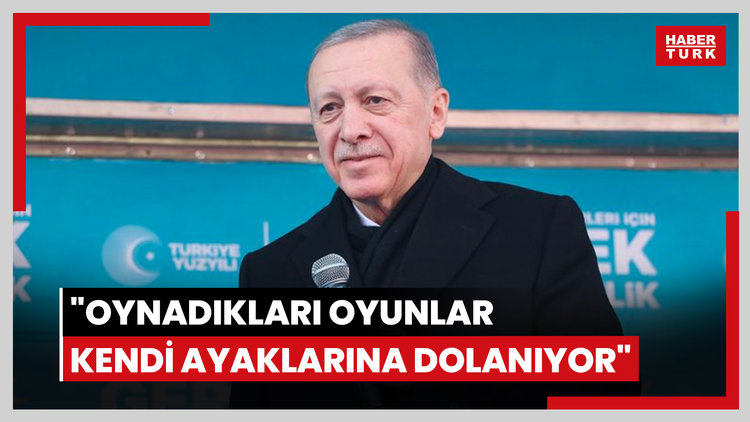 Cumhurbaşkanı Erdoğan'dan açıklamalar