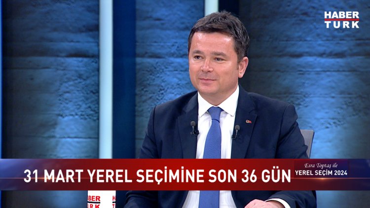 Yerel Seçim 2024  - 23 Şubat 2024 (CHP Osmangazi adayı Erkan Aydın Habertürk'te)