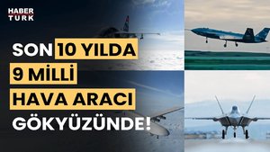 Türkiye’nin yerli ve milli uçaklarının ilk uçuş görüntüleri! Bayraktar TB2, Kızılelma, HÜRJET, KAAN