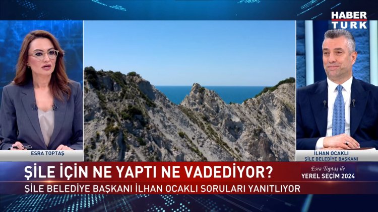 Yerel Seçim 2024 - 24 Şubat 2024 (Şile Belediye Başkanı İlhan Ocaklı Habertürk&#039;te)