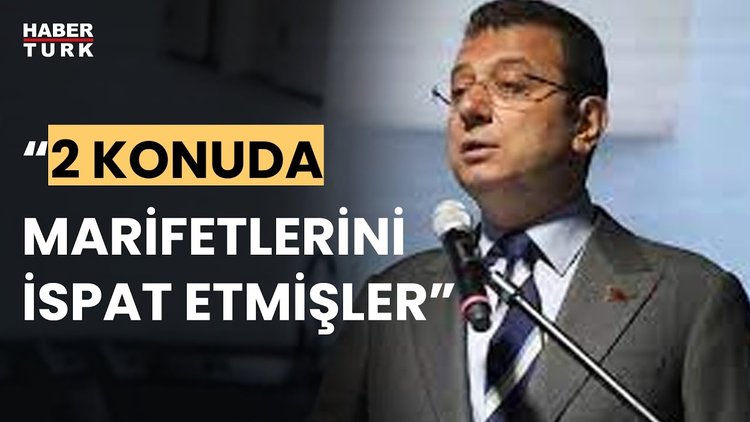 Ekrem İmamoğlu: "Bu millet aldananı da aldatanı da sevmez"