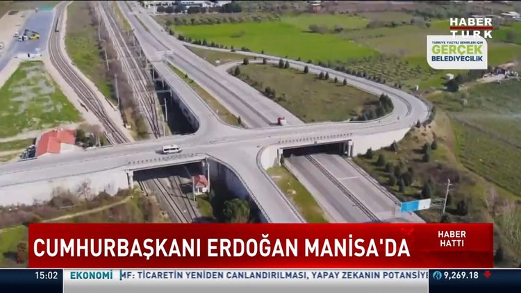 Cumhurbaşkanı Erdoğan Manisada