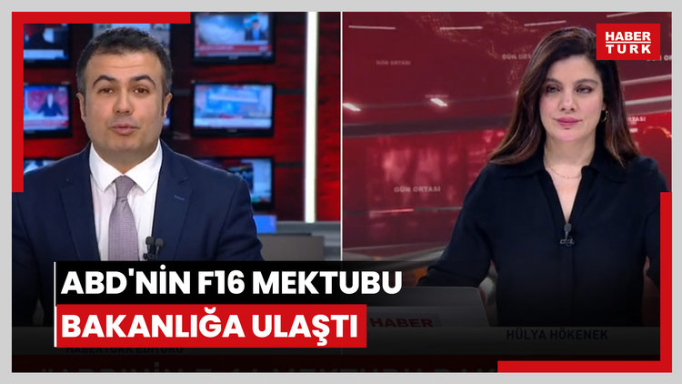 ABD'NİN F16 MEKTUBU BAKANLIĞA ULAŞTI