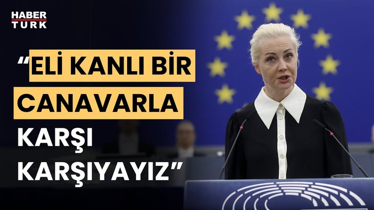 Navalni&#039;nin eşi Yulia&#039;dan Putin&#039;e sert eleştiri: Siyasetçi değil eli kanlı bir canavar