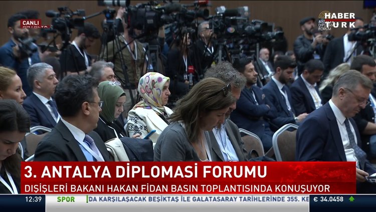 Bakan Fidan: Gazze'de ateşkes için ciddi bir çaba var