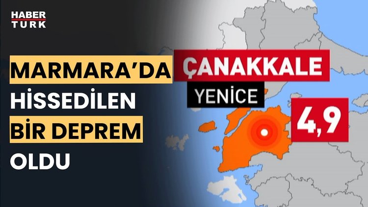 Çanakkale&#039;de 4,9 büyüklüğünde deprem. Son durum ne? Çanakkale Belediye Başkanı Ülgür Gökhan aktardı