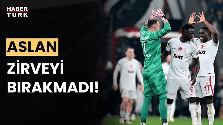 Galatasaray zorlu derbiyi kazandı... Mehmet Ayan aktardı
