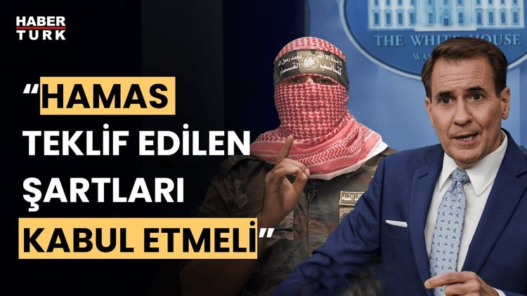 Gazze&#039;de ateşkes olacak mı? Beyaz Saray, Hamas&#039;ı teklif edilen şartları kabul etmeye çağırdı!