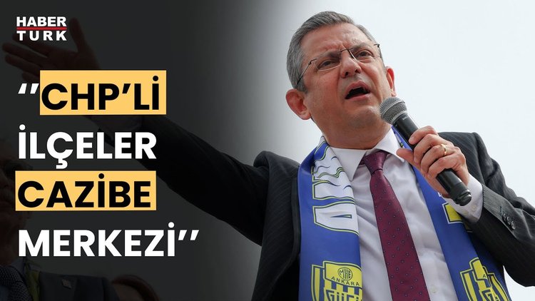 Özgür Özel: CHP&#039;li belediyeler göç alıyor, diğerleri göç veriyor
