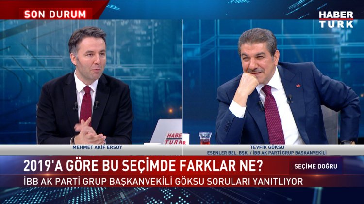 Seçime Doğru - 5 Mart 2024 (Esenler Belediye Başkanı Mehmet Tevfik Göksu Habertürk&#039;te)