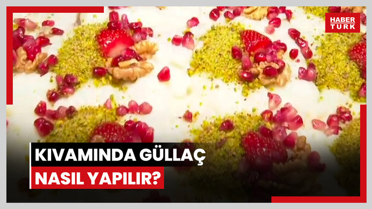 Kıvamında güllaç nasıl yapılır? Tam kıvamında güllaç tarifi