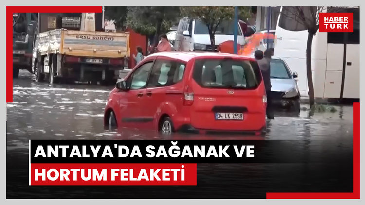 Antalya'da sağanak ve hortum felaketi; 6 yaralı, 1000 dönüm serada zarar