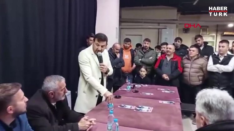 YRP Düzce adayı Davut Güloğlu vatandaşla tartıştı