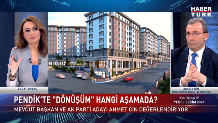 Yerel Seçim 2024 - 7 Mart 2024 (AK Parti Pendik Adayı Ahmet Cin Habertürk&#039;te)