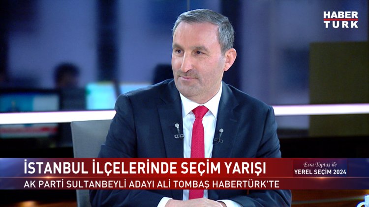 Yerel Seçim 2024 - 8 Mart 2024 (AK Parti Sultanbeyli Adayı Ali Tombaş Habertürk&#039;te)