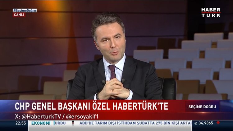 CHP Lideri Özgür Özel'den Habertürk'e açıklamalar