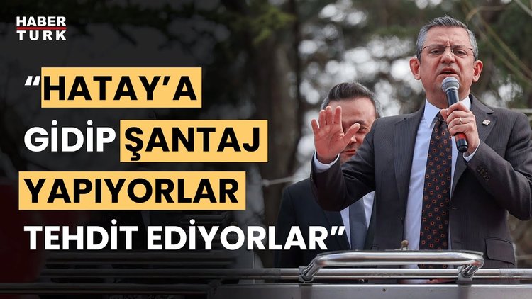 Özgür Özel: Cumhur İttifakı korkuyu örgütlüyor