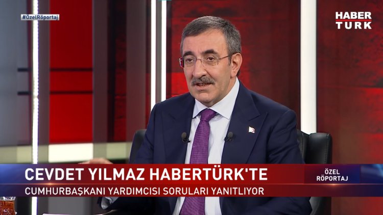 Özel Röportaj - 9 Mart 2024 (Cumhurbaşkanı Yardımcısı Cevdet Yılmaz Habertürk'te)