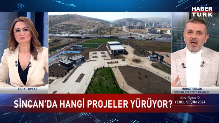 Yerel Seçim 2024 - 9 Mart 2024 (Sincan Belediye Başkanı Murat Ercan Habertürk&#039;te)