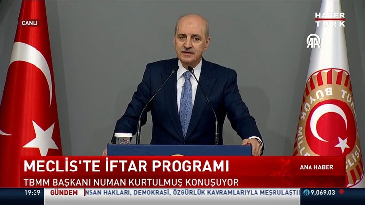 TBMM Başkanı Numan Kurtulmuş: Netahyahu çetesi hesap verecek