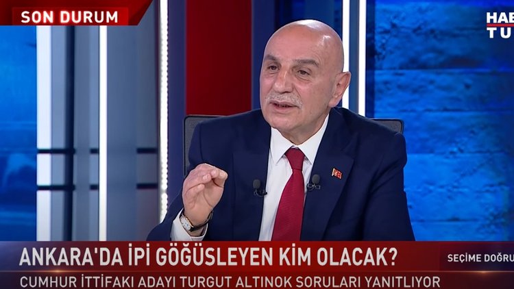 Seçime Doğru - 12 Mart 2024 (Cumhur İttifakı Ankara Adayı Turgut Altınok Habertürk&#039;te)