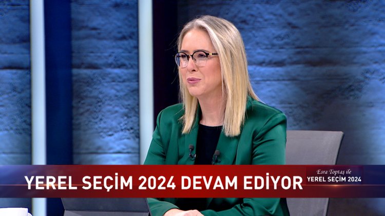 Yerel Seçim 2024 - 13 Mart 2024 (AK Parti Konak Adayı Ceyda Bölünmez Çankırı Habertürk&#039;te)