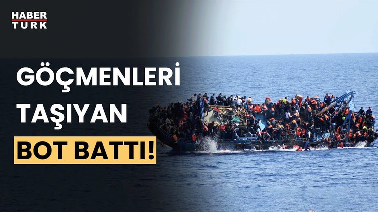 SON DAKİKA: Çanakkale&#039;de göçmen botu battı: En az 8 ölü!