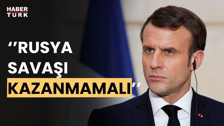 Macron: Rusya kazanırsa Avrupa'nın güvenilirliği sıfıra iner
