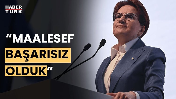 İYİ Parti Genel Başkanı Meral Akşener: &quot;Her parti kendi anlayışıyla yarışmalı&quot;