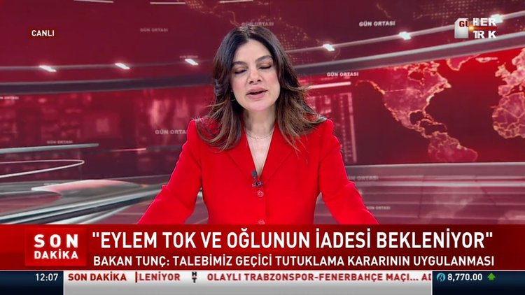 Adalet Bakanı Tunç'tan Eylem Tok ve oğlu hakkında açıklama