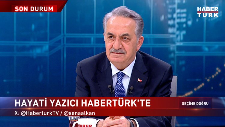 Seçime Doğru - 19 Mart 2024 (AK Parti Genel Başkan Yardımcısı Hayati Yazıcı Habertürk&#039;te)