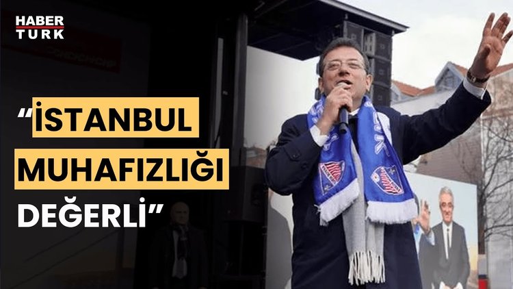  İBB Başkanı Ekrem İmamoğlu: "16 milyon insanın temsilcisiyim"