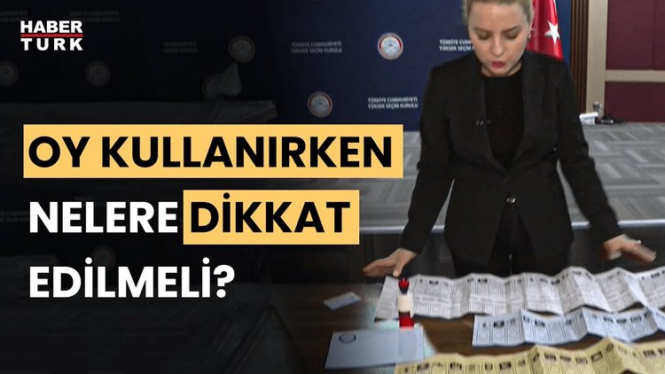 Türkiye 31 Mart&#039;ta sandığa gidiyor! Oy nasıl kullanılır? Oy kullanırken nelere dikkat edilmeli?