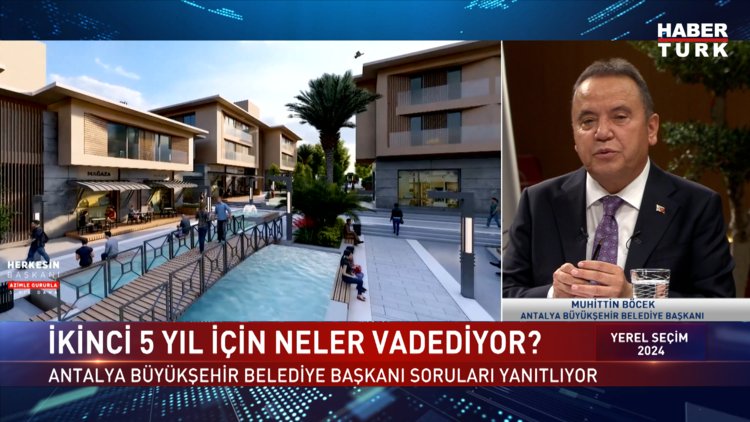  Yerel Seçim 2024 - 25 Mart 2024 (Antalya Büyükşehir Belediye Başkanı Muhittin Böcek)