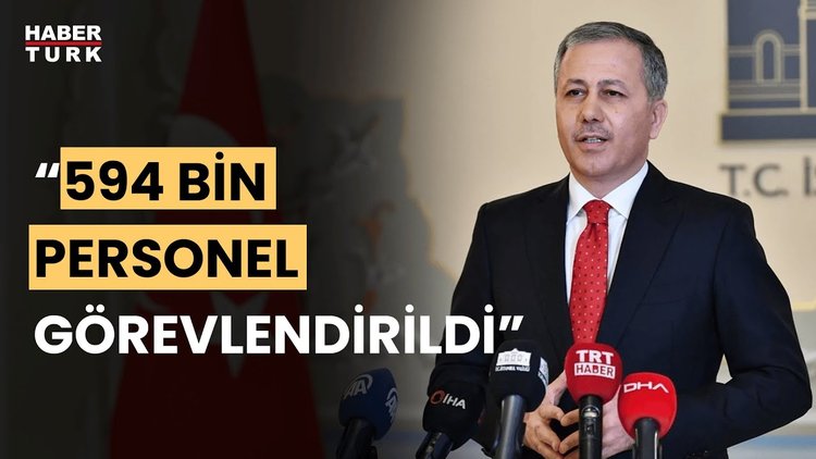 İçişleri Bakanı Ali Yerlikaya: Seçim güvenliği için her türlü tedbiri alıyoruz