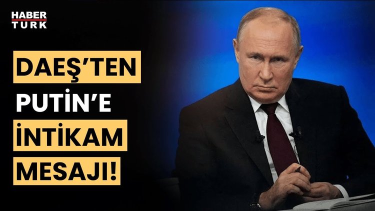 DAEŞ'ten Putin'e intikam mesajı: Rusya'da yeni kanlı saldırı tehdidinde bulundu!