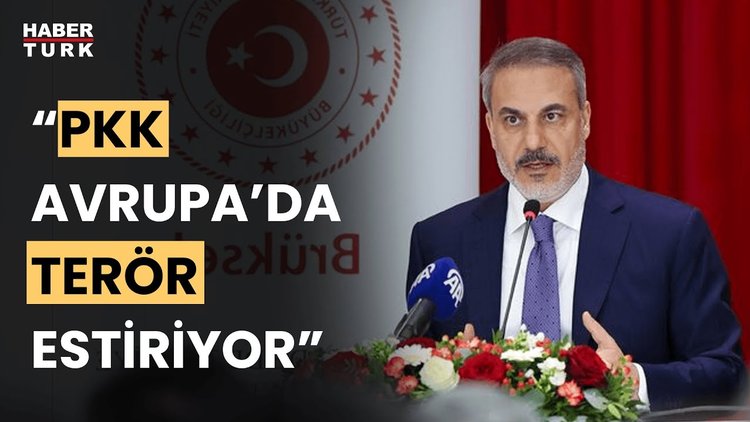 Dışişleri Bakanı Hakan Fidan: PKK biz vurdukça köşeye sıkışıyor