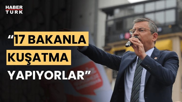 Özgür Özel: İktidarın bakanları güya tarafsız olacaklardı