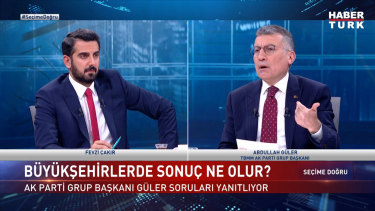 Seçime Doğru - 28 Mart 2024 (TBMM AK Parti Grup Başkanı Abdullah Güler Habertürk&#039;te)