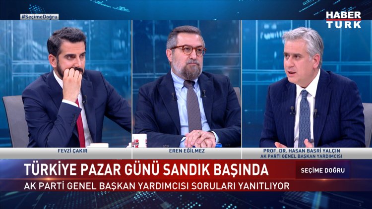 Seçime Doğru - 28 Mart 2024 (AK Parti Genel Başkan Yardımcısı Prof. Dr. Hasan Basri Yalçın Habertürk&#039;te)